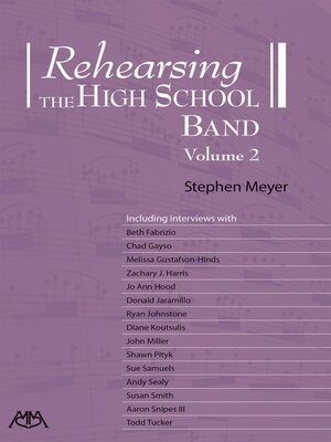 cover image of Rehearsing the High School Band